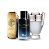 Combo de 3 Parfums - 1 Million Parfum Paco Rabanne, Sauvage Dior et Invictus Paco Rabanne