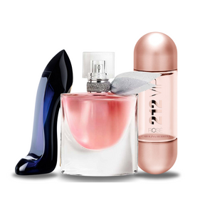 Combo de 3 Parfums - Good Girl Carolina Herrera, La Vie Est Belle Lancôme et 212 VIP Rosé Carolina Herrera