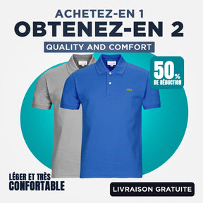 [PAYEZ 1 OBTENEZ 2] Kit 2 Polos LCT Essential