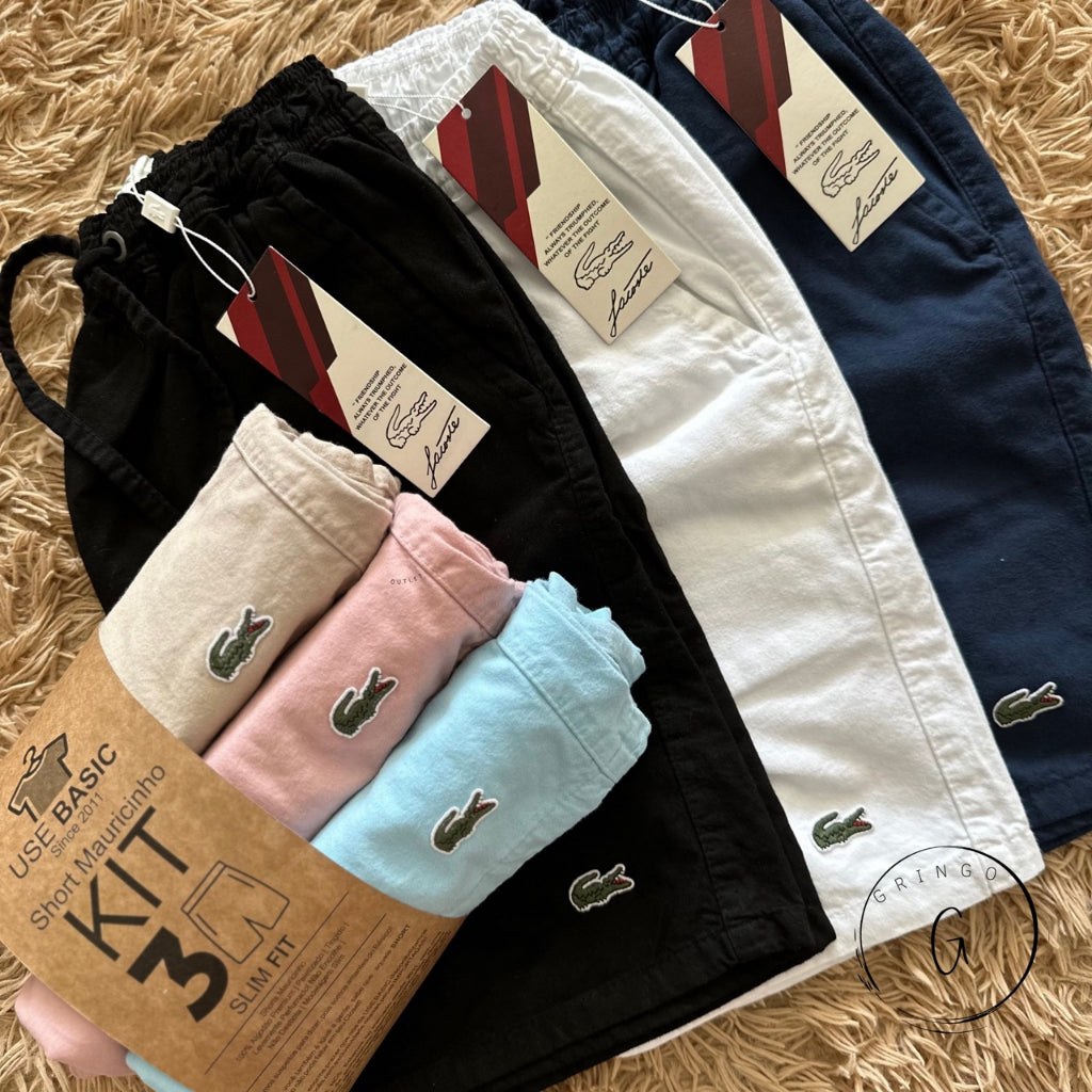 [PAYEZ 2, OBTENEZ 3] Kit 3 Shorts LCT Essential