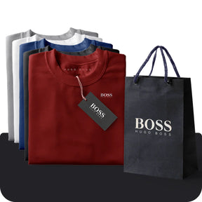 [ACHETEZ 3 OBTENEZ 5] Kit de 5 T-shirts Boss Essential