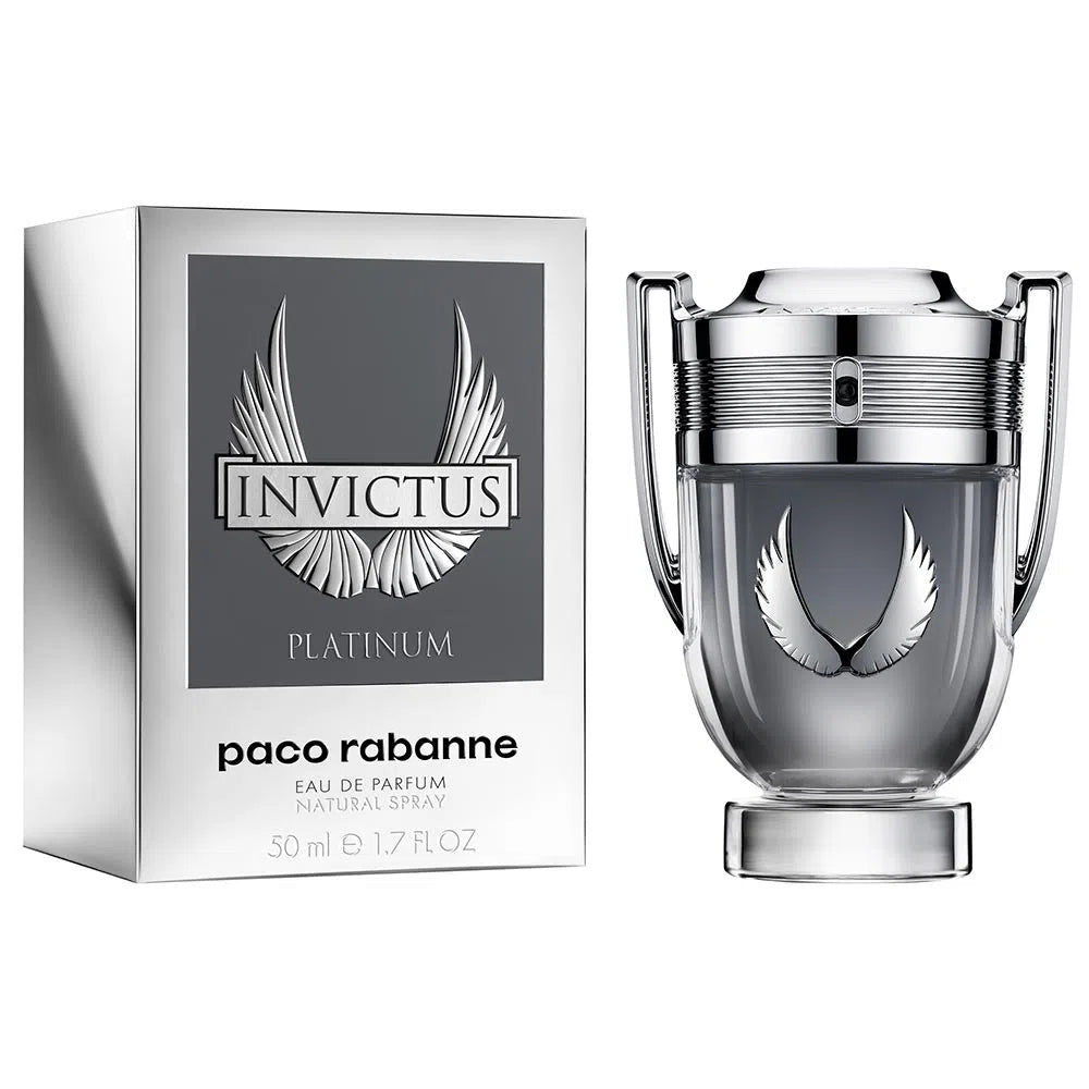 Invictus Platinum Paco Rabanne – Pour Homme – Eau de Parfum – 100 ml