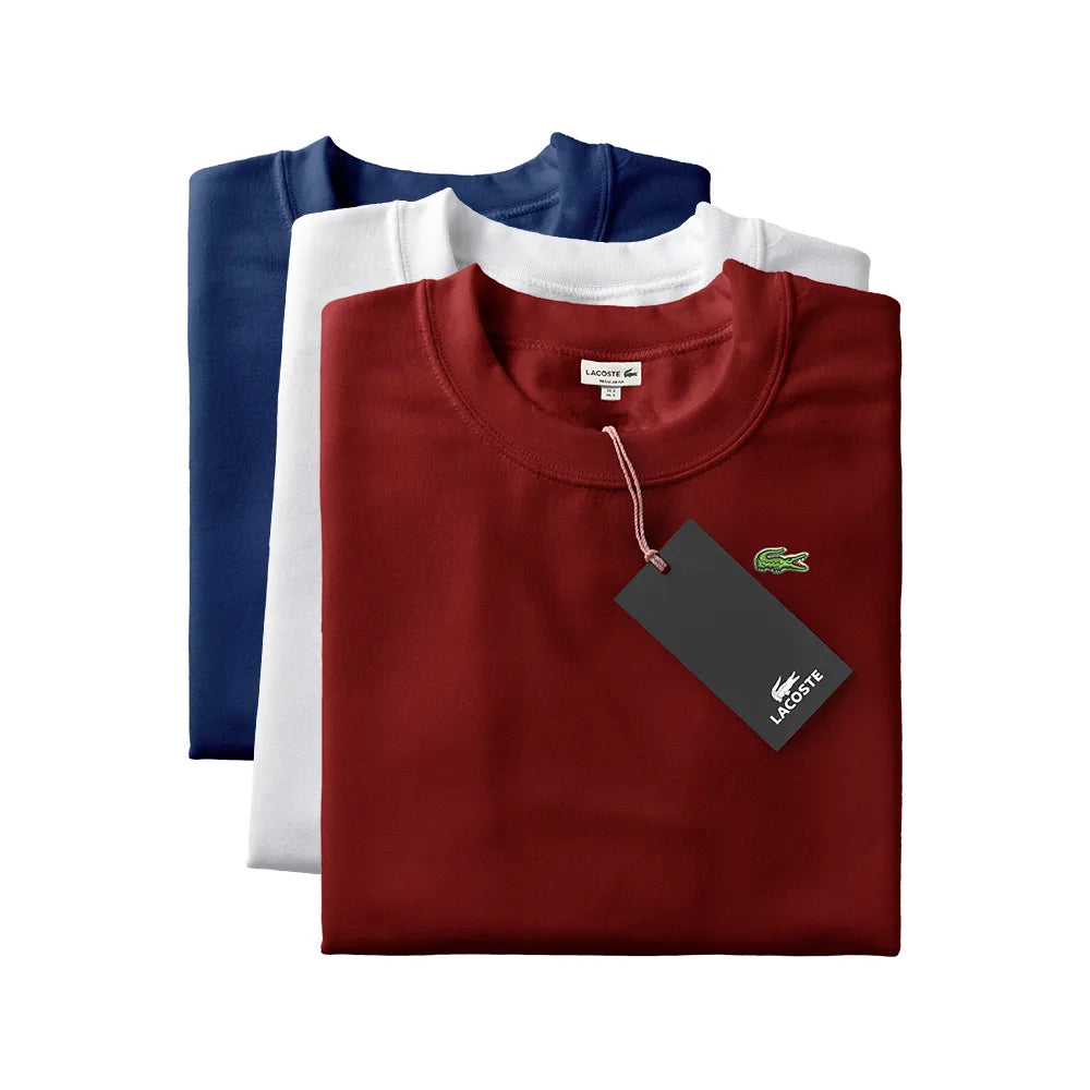 Kit 5 T-shirts LCT Essential - Payez 3 et obtenez 5 - DERNIÈRES UNITÉS